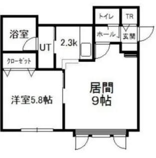 アリエッタI【2階】の間取り