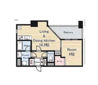 グランヴァン両国II【10階】の間取り