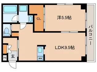 メゾン上の台【2階】の間取り