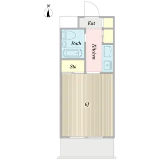 ガーデンコート77(O)【1階】の間取り