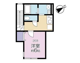 リヴェールK 中井【2階】の間取り