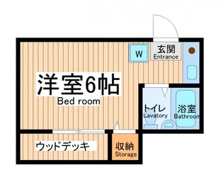 マリポーサ【1階】の間取り