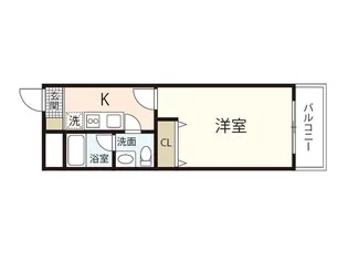 グレイス江波西【2階】の間取り
