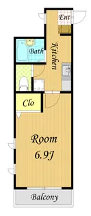 神奈川県川崎市高津区千年新町【マンション】の間取り