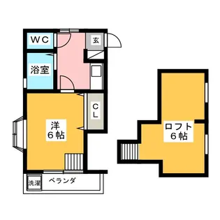 エクセルコート北浦和【3階】の間取り