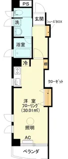 ピア横濱【2階】の間取り