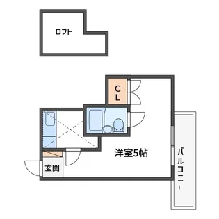 コエル第三ビル【3階】の間取り
