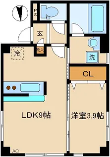 グランプラス【1階】の間取り