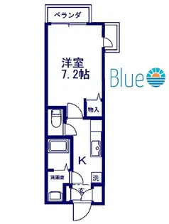 シャトル藤沢【2階】の間取り