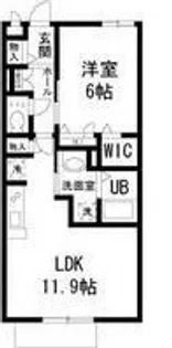 アプリコート【3階】の間取り