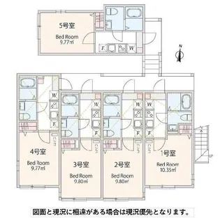 アザーレ・LUX日吉本町【1階】の間取り