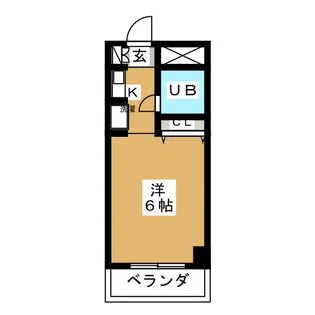 レスパス千種【9階】の間取り