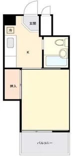 GSハイム新中野駅前【6階】の間取り