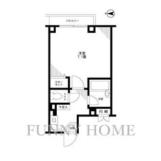 ラ・ヴェルデ上馬【3階】の間取り