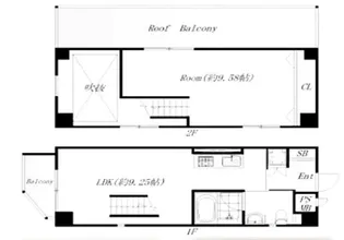 イルヴィアーレ大山金井町ビルの間取り