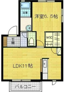 スプリング・ローズ【2階】の間取り