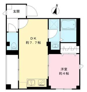 エミル新宿【2階】の間取り