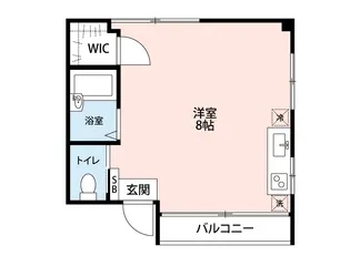 コーポ赤澤【5階】の間取り