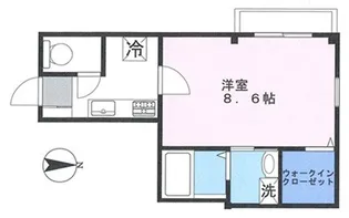 サンガII【2階】の間取り