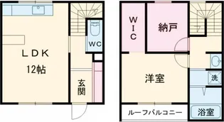 クリエステラス五泉の間取り