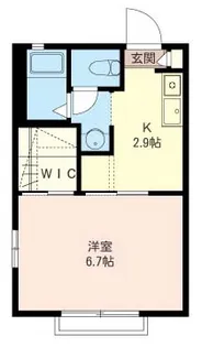 タウンコート鶴ヶ峰【1階】の間取り