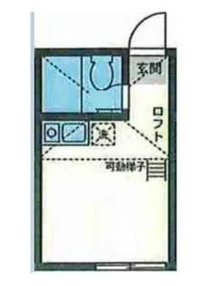 ユナイト南太田マゼランの翼【2階】の間取り
