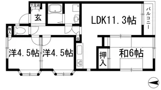 コート池尻【2階】の間取り