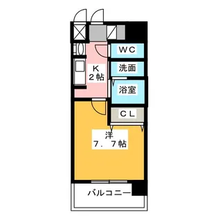 ブルームライフ黒川【10階】の間取り