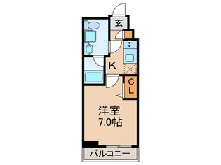 ラフィスタ金町【8階】の間取り