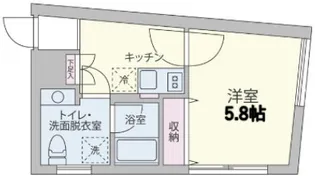 クーカイ・テラス祐天寺【3階】の間取り