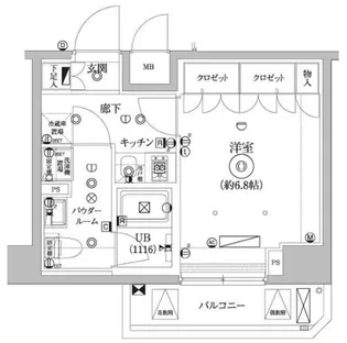 セジョリ墨田EASTIII【9階】の間取り