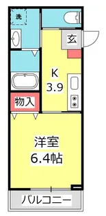VILLE 羽衣【1階】の間取り