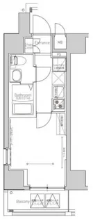 RELUXIA横濱鶴見【6階】の間取り