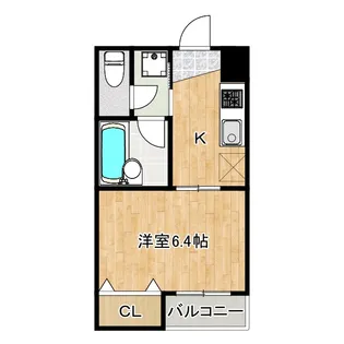 フローラルアベニュー志茂【3階】の間取り