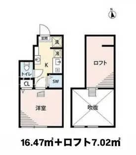 トーレスハウス【1階】の間取り