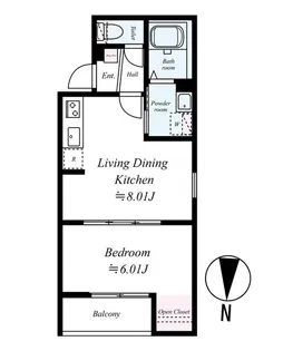 GRADUS上溝IV【2階】の間取り