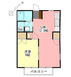 ドミール葵【2階】の間取り