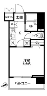 トーシンフェニックス南麻布【3階】の間取り