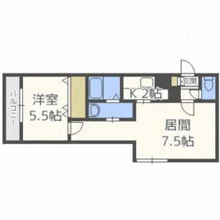 VeroShangri-la【4階】の間取り