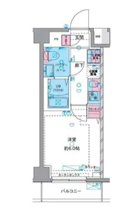 GENOVIAお花茶屋IIskygarden【3階】の間取り