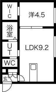 クレイス澄川【3階】の間取り