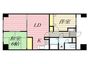 リアライズ城北【5階】の間取り