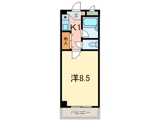 クラッセ岡本【3階】の間取り