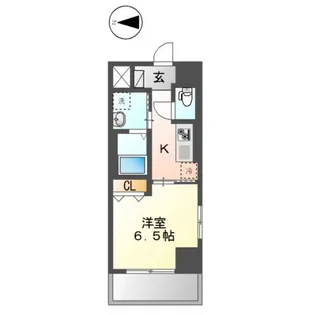 ヴィラ・ツリーサイド【3階】の間取り