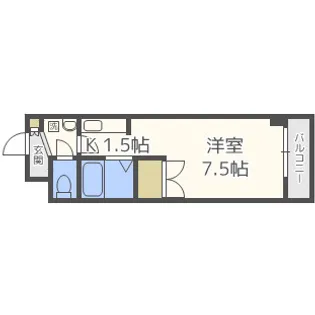 ビバリーヒルズ【3階】の間取り