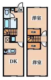 レオパレスグランシャリオ【1階】の間取り