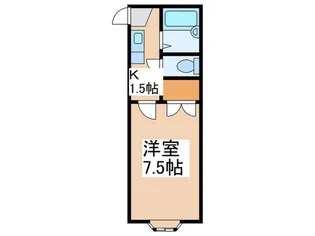 マドカハイツアオイI【1階】の間取り