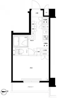 ルーブル東蒲田七番館【3階】の間取り