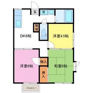 セフィラヒルズ【2階】の間取り
