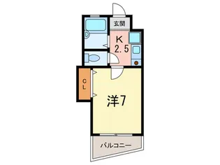 シャトル・K【5階】の間取り